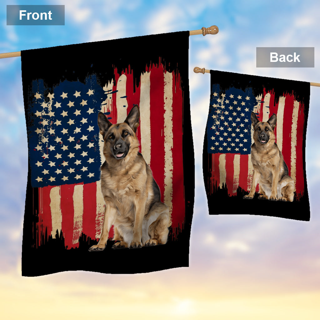 Drapeau pour chiot - Drapeau personnalisé pour niche pour chien