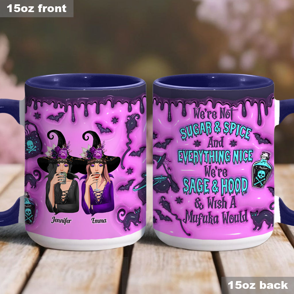 Nous ne sommes pas des sorcières mignonnes et gentilles - Mug personnalisé pour meilleures amies