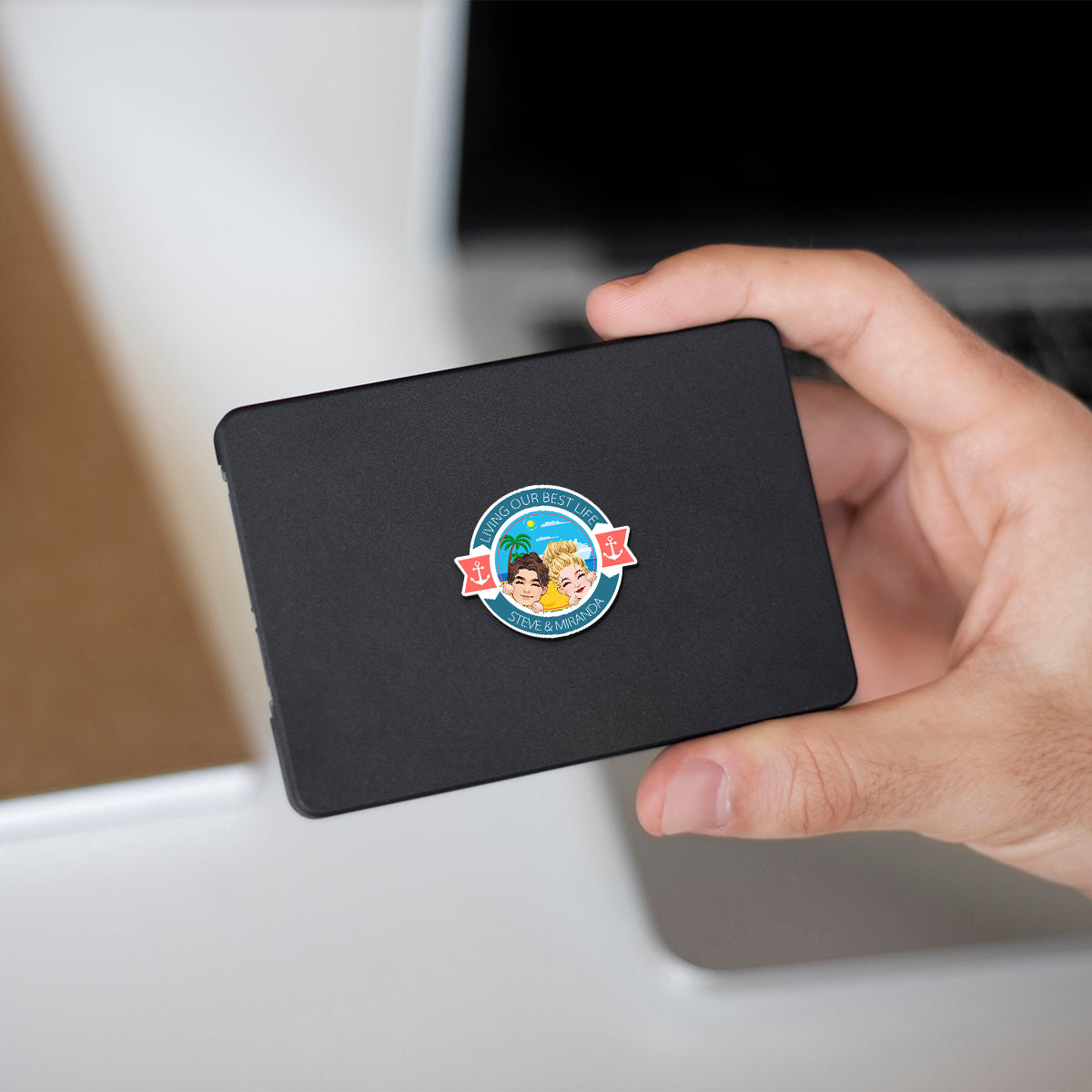 Couple de croisiéristes pour la vie - Aimant de croisière personnalisé