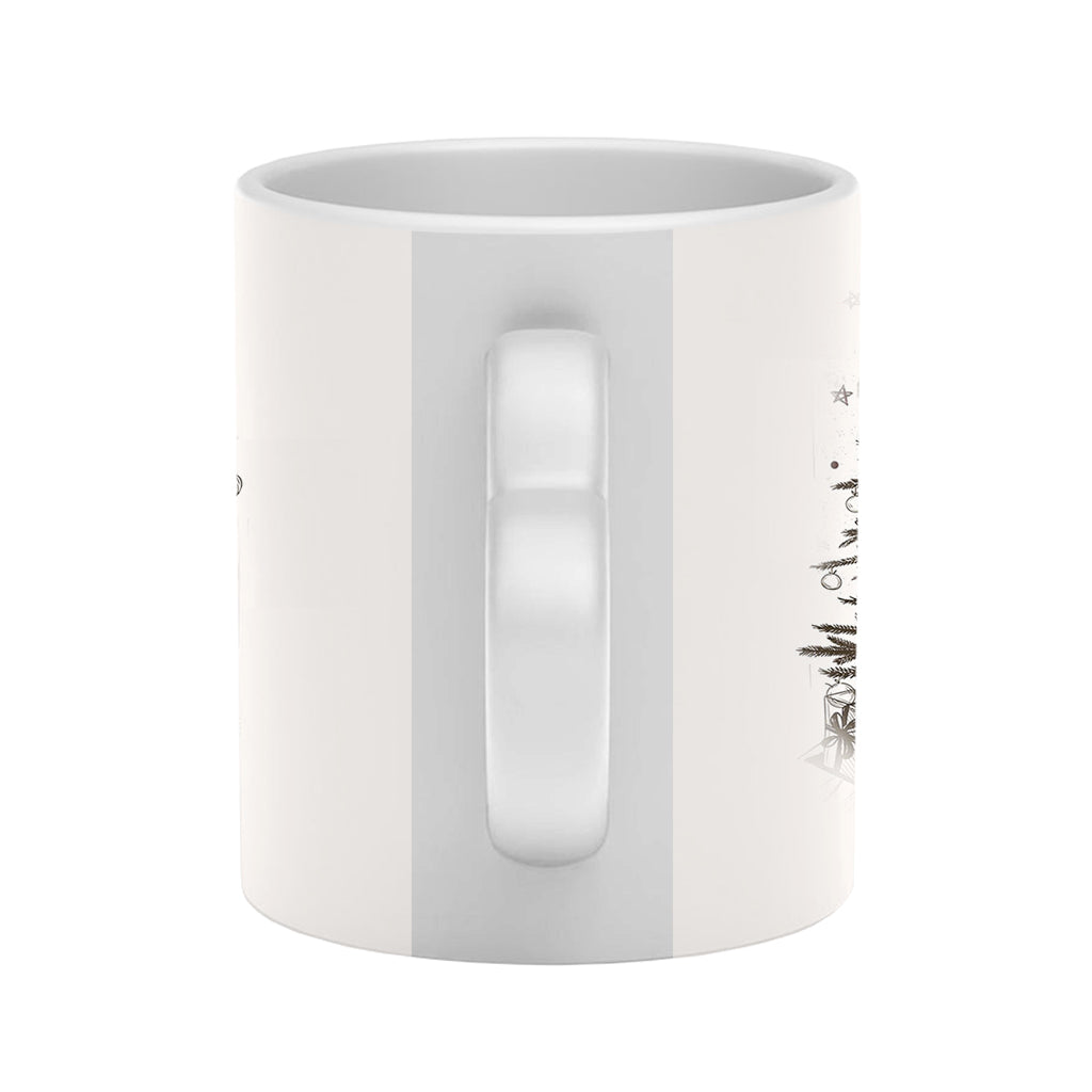 Tu es la seule que j'ai envie d'embêter - Mug personnalisé pour couple avec anse en forme de cœur