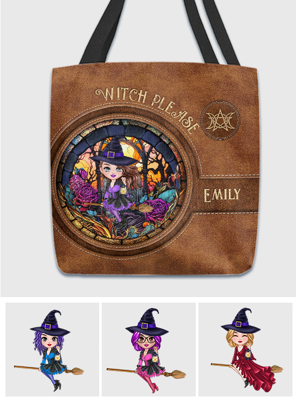 Sac fourre-tout personnalisé Sorcière S'il vous plaît - Sac fourre-tout sorcière personnalisé