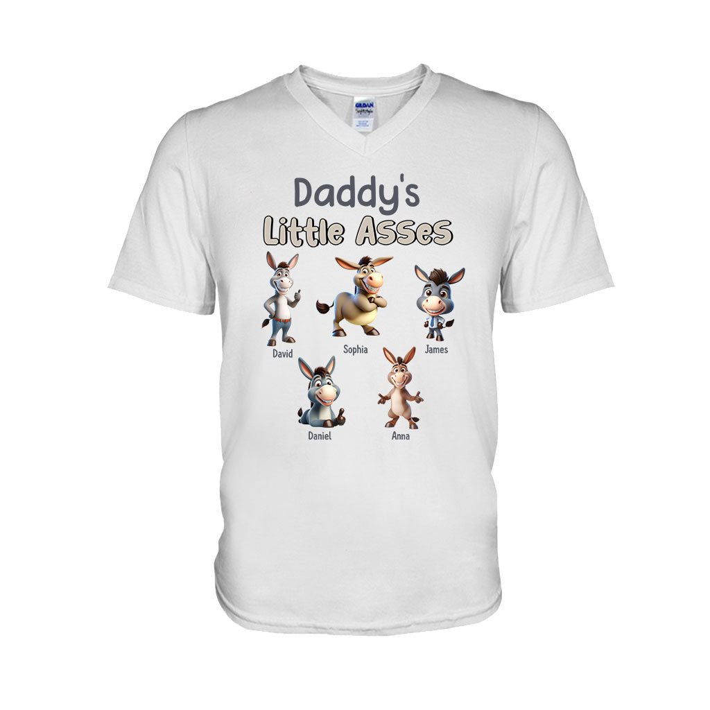 Les petits chéris de papa - T-shirt et sweat à capuche personnalisés pour papa