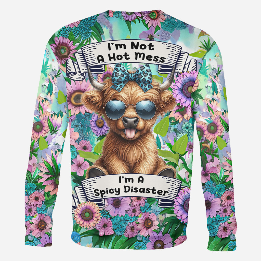 Apparemment, j'ai du caractère - T-shirt personnalisé intégral