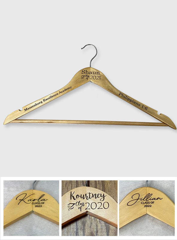 Graduation Hanger - Personalized Graduation Hanger