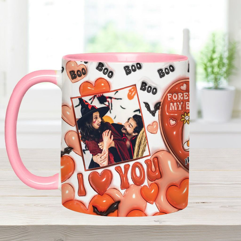 Mug personnalisé pour couple « Pour toujours mon amour »