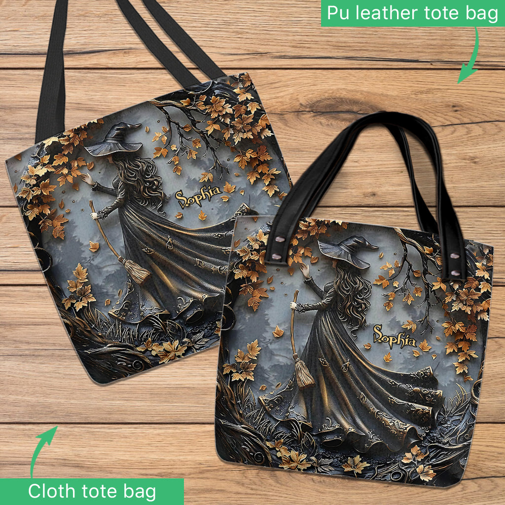 Sac fourre-tout personnalisé « Magnifique sorcière »