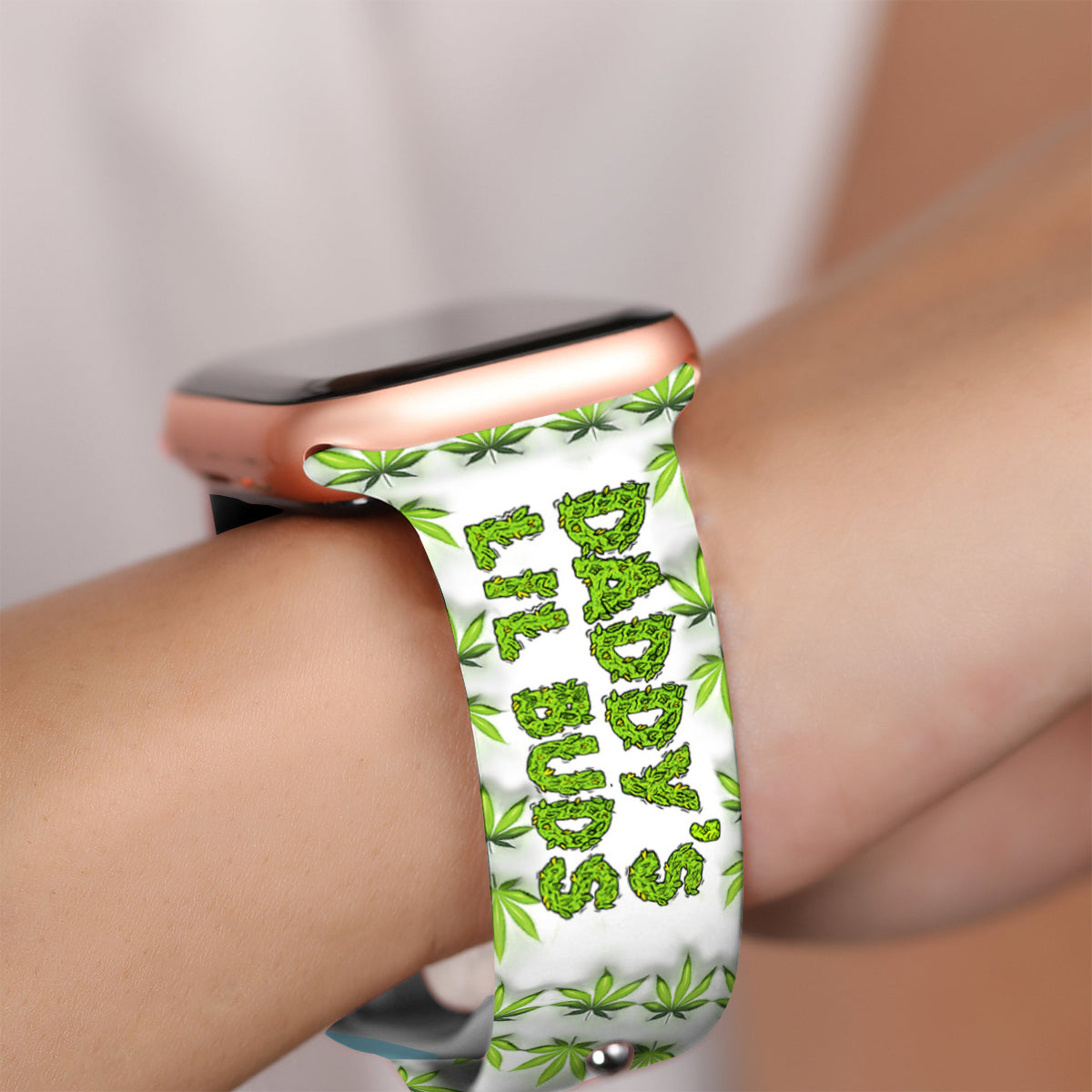 Le papa le plus cool du monde - Bracelet Apple Watch personnalisé pour papa