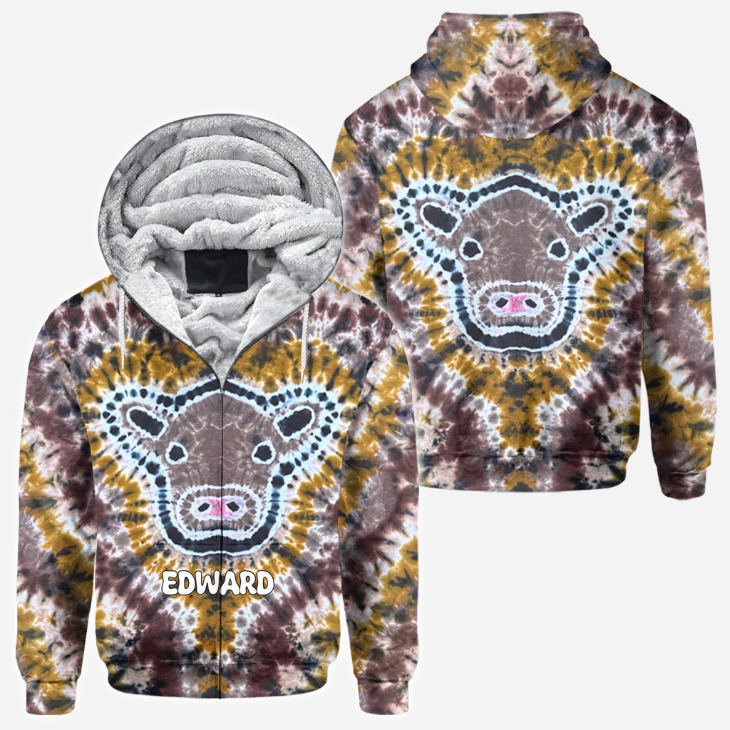 T-shirt personnalisé vache colorée - Vache intégrale