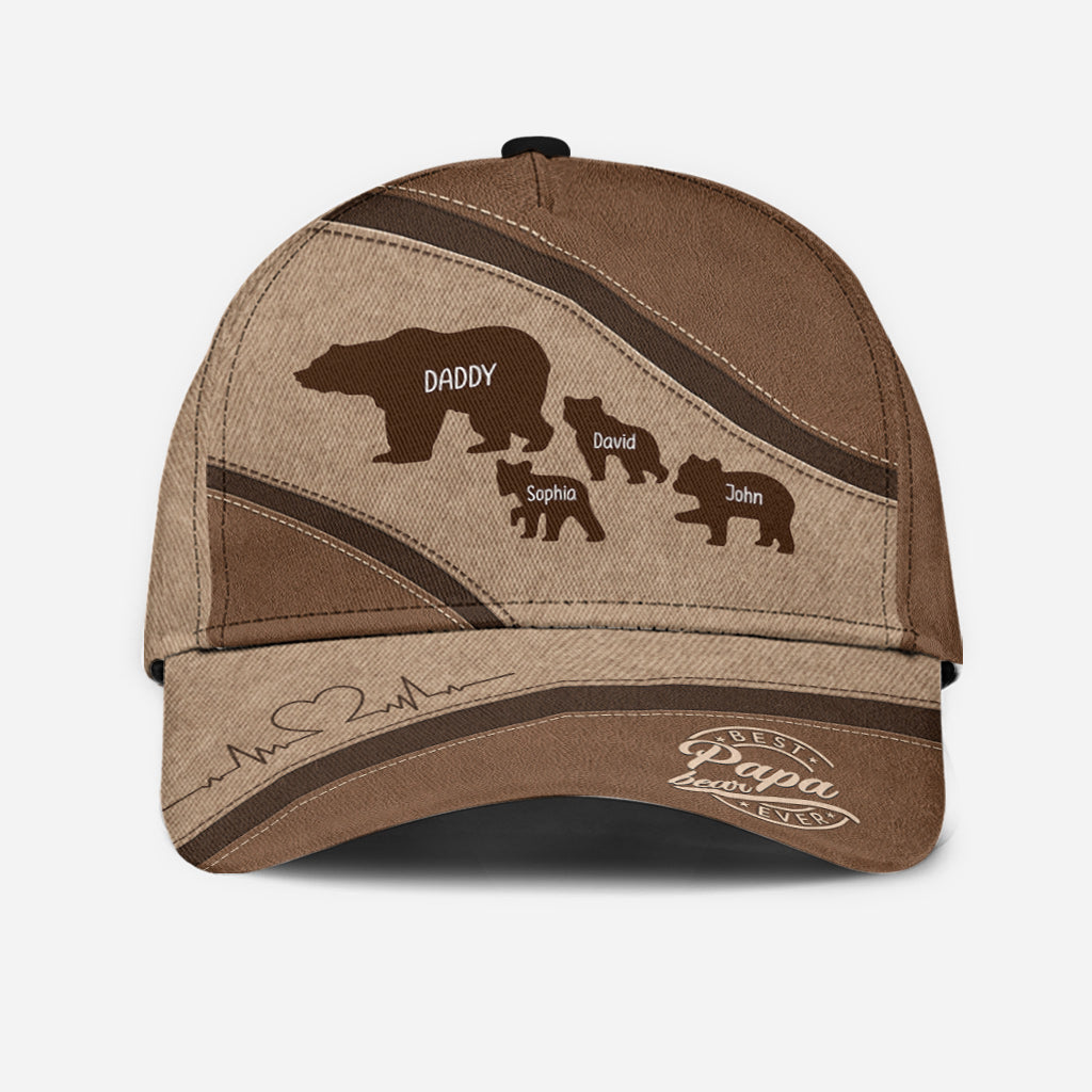 Casquette classique personnalisée Papa Ours - Papa