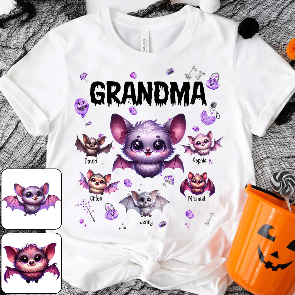 Grand-mère des petits monstres - T-shirt et sweat à capuche personnalisés pour grand-mère