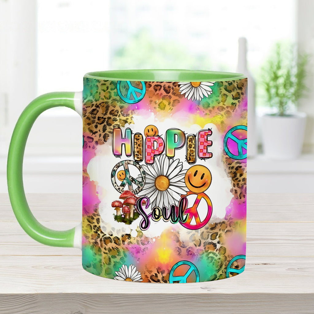 Mug personnalisé style hippie et western