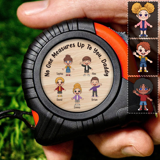 This Daddy Belongs To - Personalized Father Measure Tape