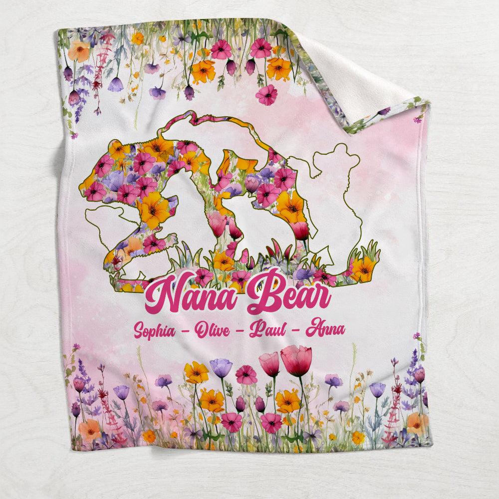 Couverture personnalisée Maman Ours