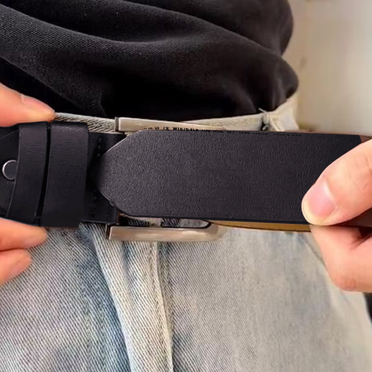 Cher mari/petit ami - Ceinture en cuir personnalisée pour couple