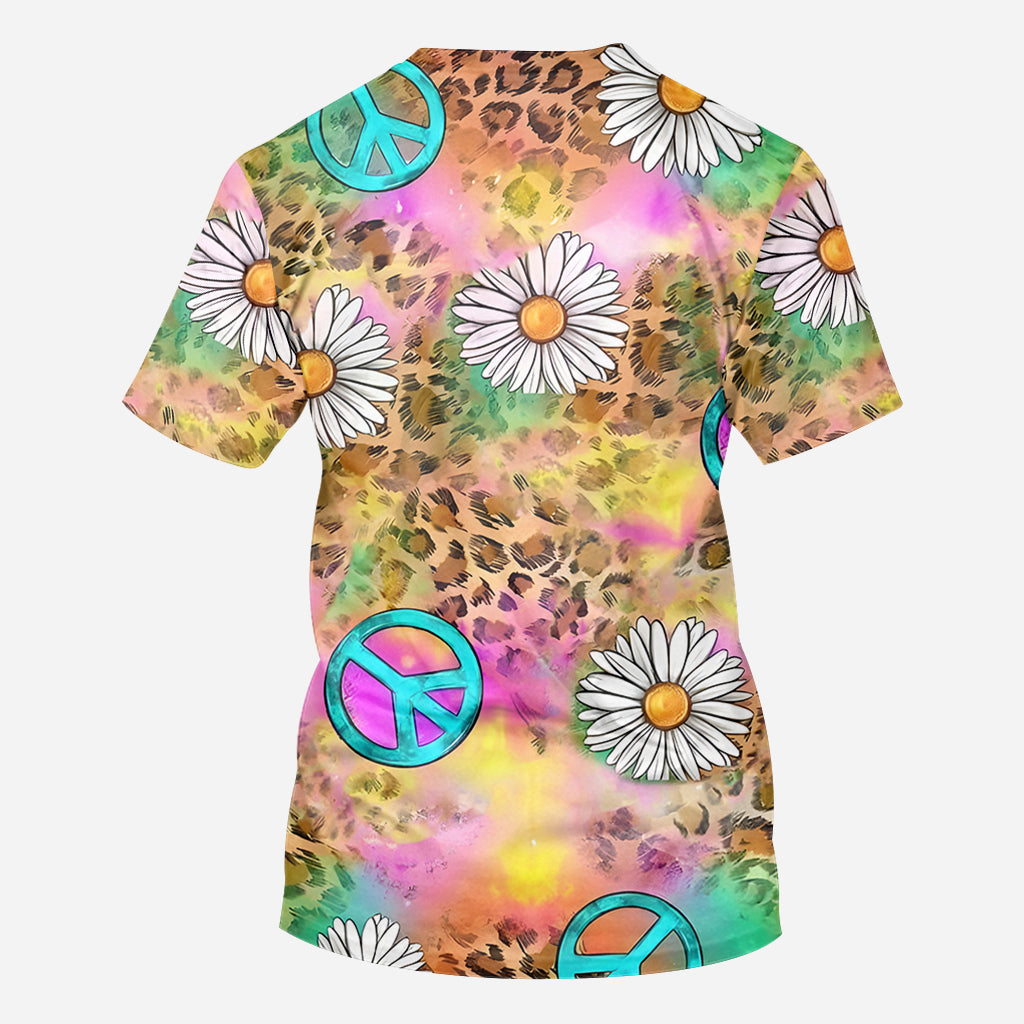 T-shirt hippie personnalisé style western et soul - T-shirt hippie intégral