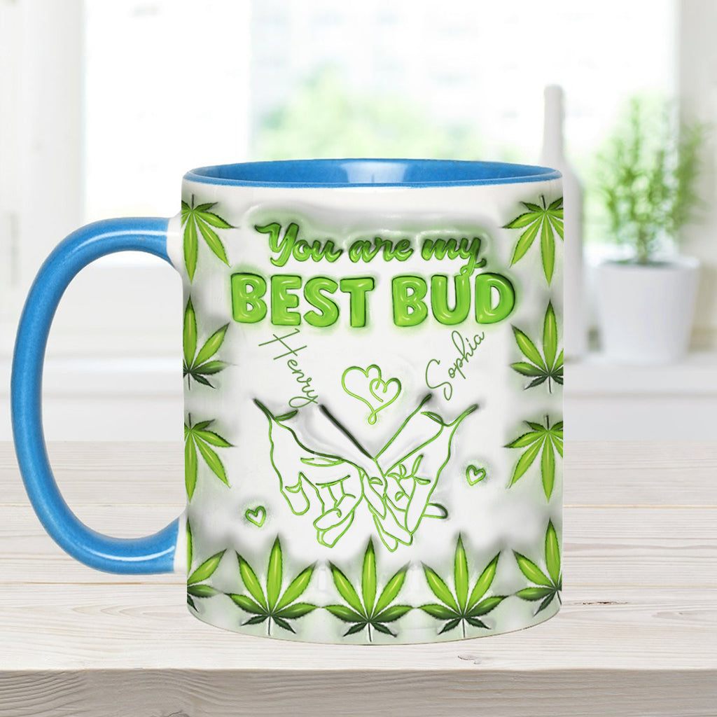 Tu es mon meilleur pote - Mug personnalisé avec une touche cannabis