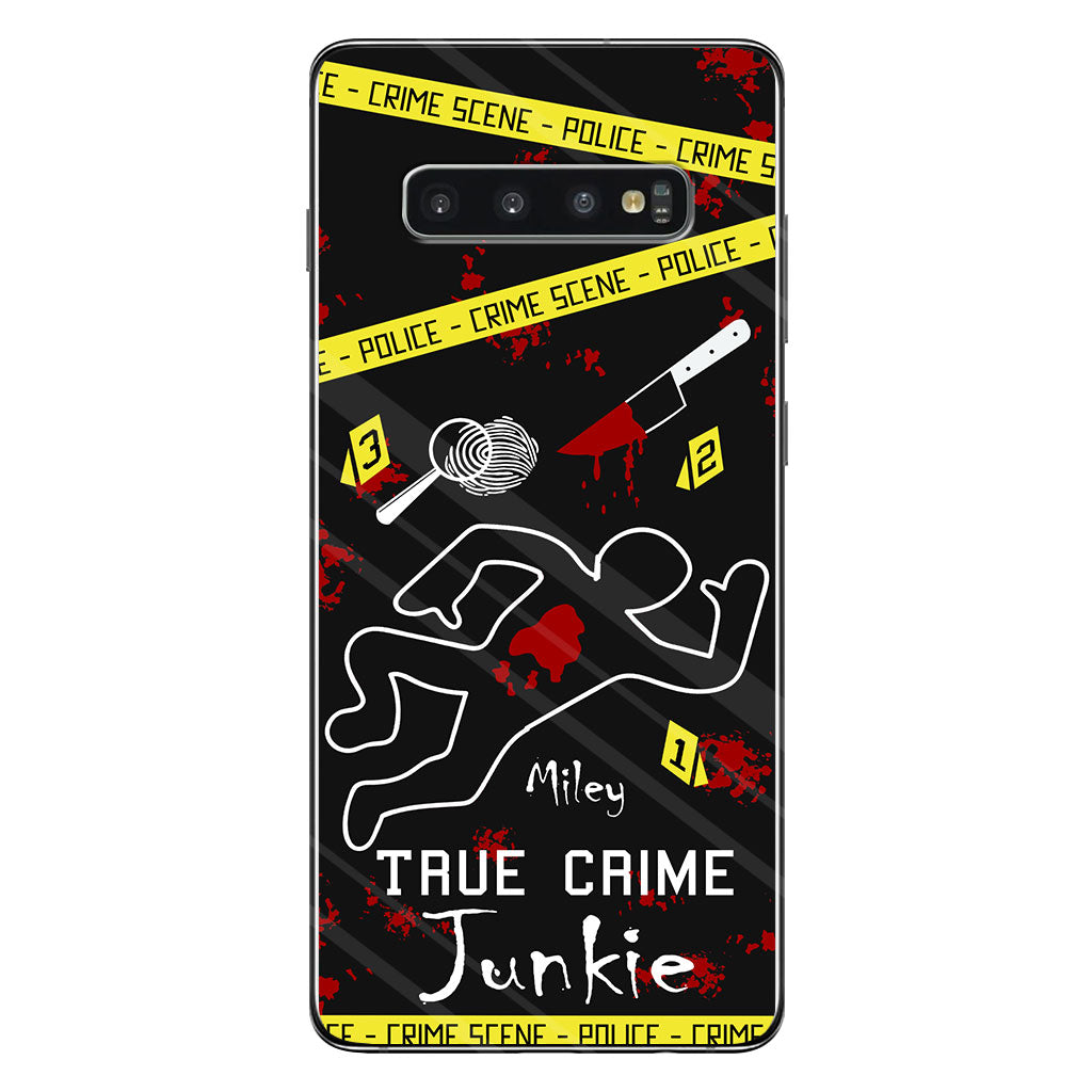 True Crime Junkie - Personalized Phone Case