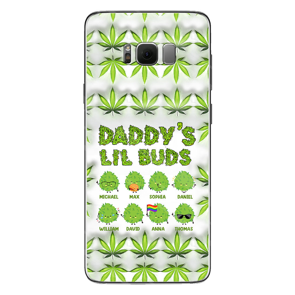 Le papa le plus cool du monde - Coque de téléphone transparente personnalisée pour papa