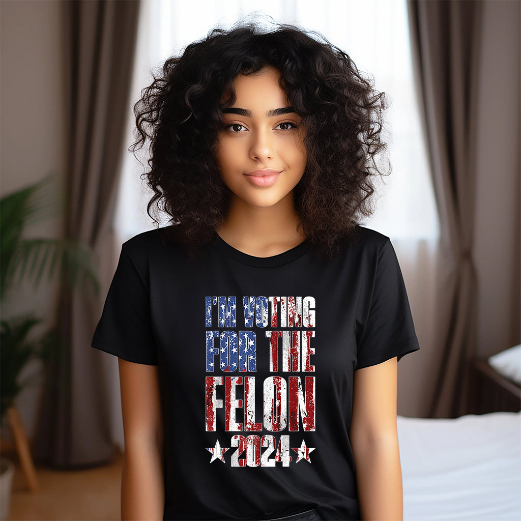 T-shirt « Je vote pour la féminité », T-shirt américain 2024, T-shirt humoristique pour la fête de l'indépendance