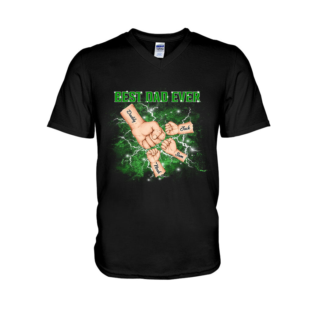 T-shirt et sweat à capuche personnalisés « Flic-check père-enfants » (version pirate)