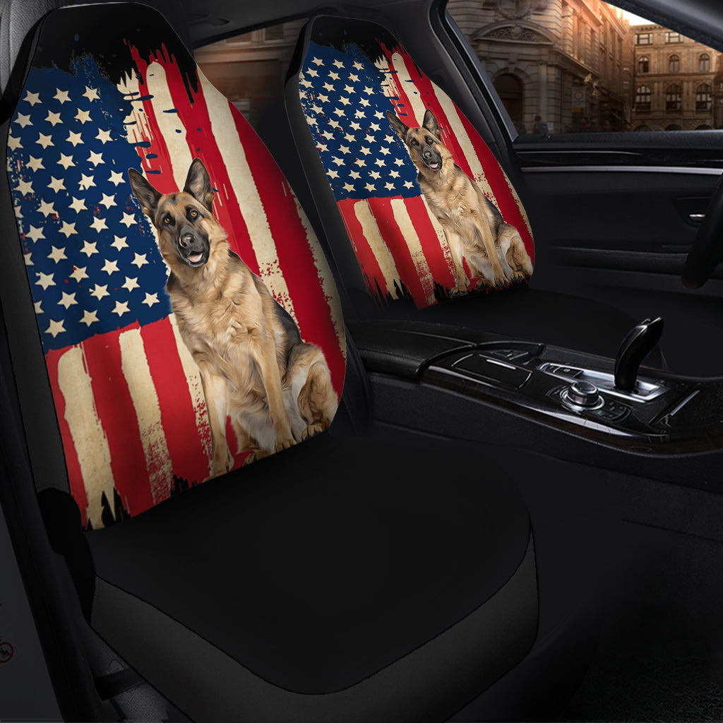 Puppy Flag - Personalized Dog Seat Covers