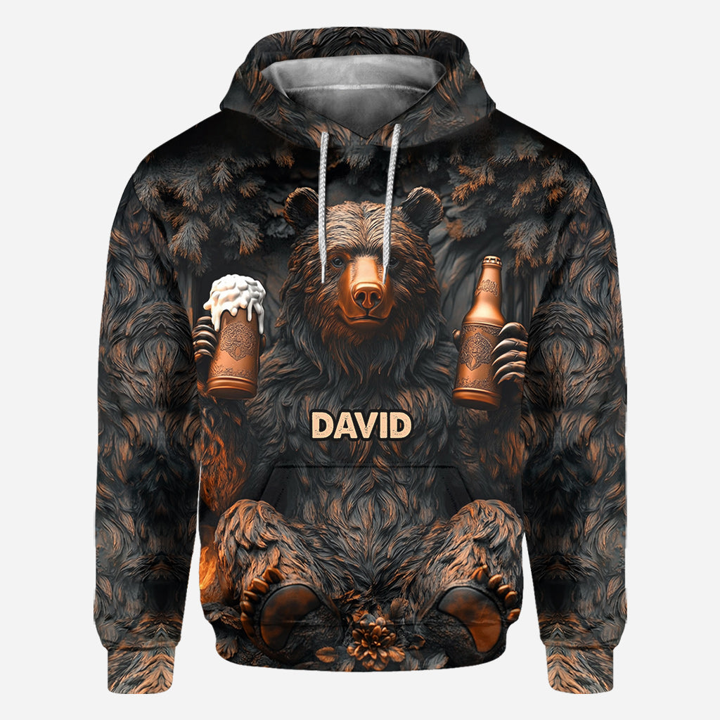 Je déteste les gens - T-shirt de camping personnalisé