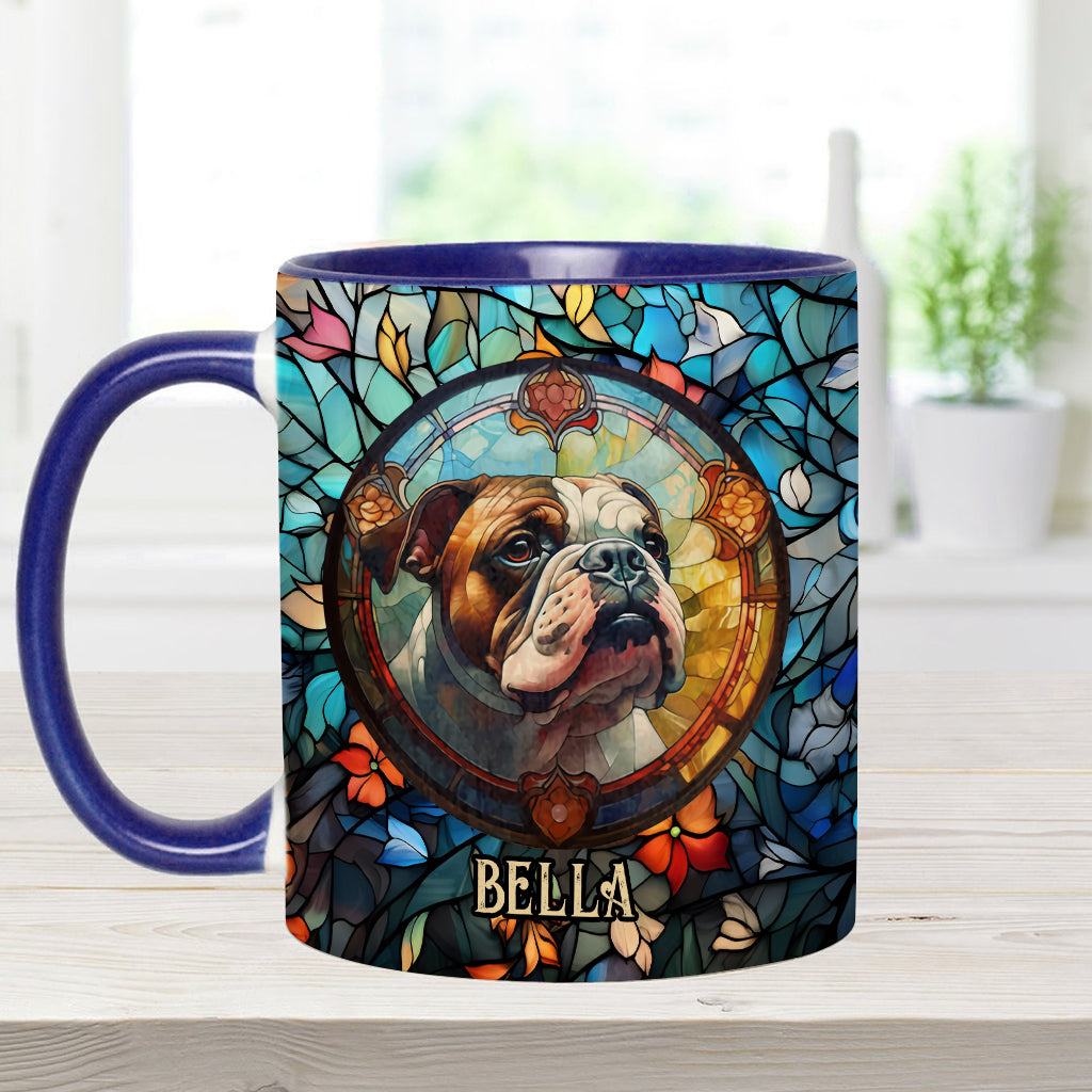 Love My Dog - Personalized Dog Accent Mug
