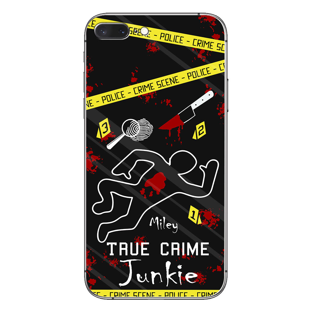 True Crime Junkie - Personalized Phone Case