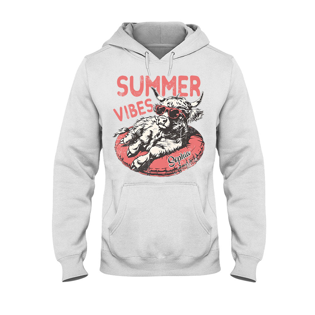 Summer Vibes - Personalized T-shirt And Hoodie