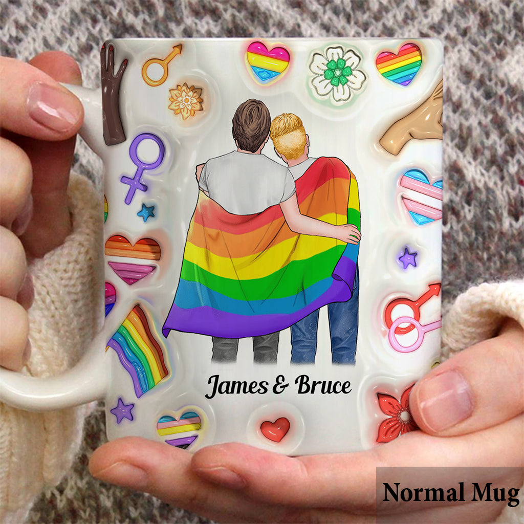 Tu es mon arc-en-ciel - Mug personnalisé de soutien LGBT