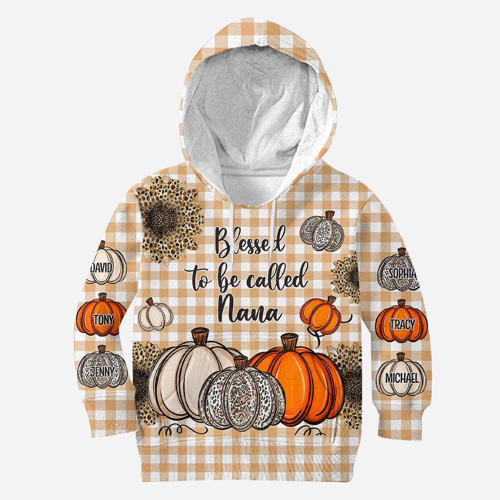 Grandma's Little Pumpkins Any Title - Personalized Grandma All Over Shirt