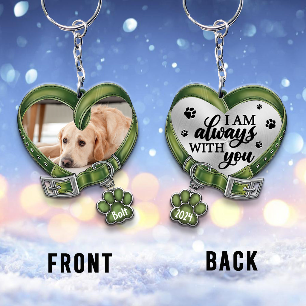 Dire au revoir est si difficile - Porte-clés chien personnalisé