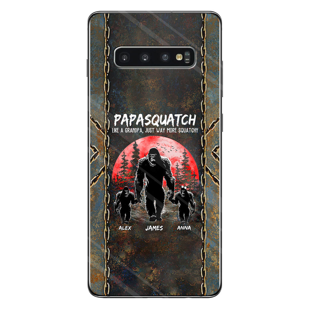 Grandpasquatch - Coque de téléphone personnalisée pour papa