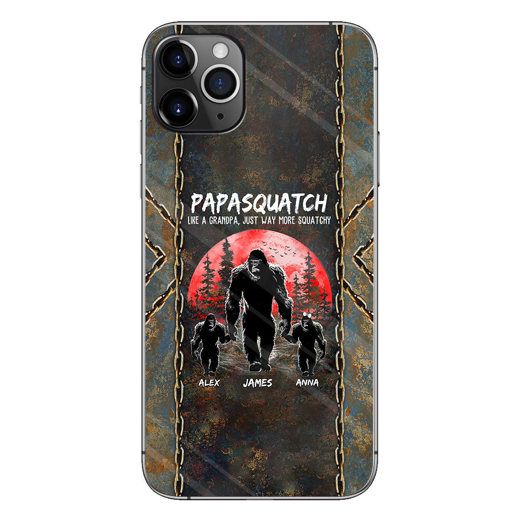 Grandpasquatch - Coque de téléphone personnalisée pour papa