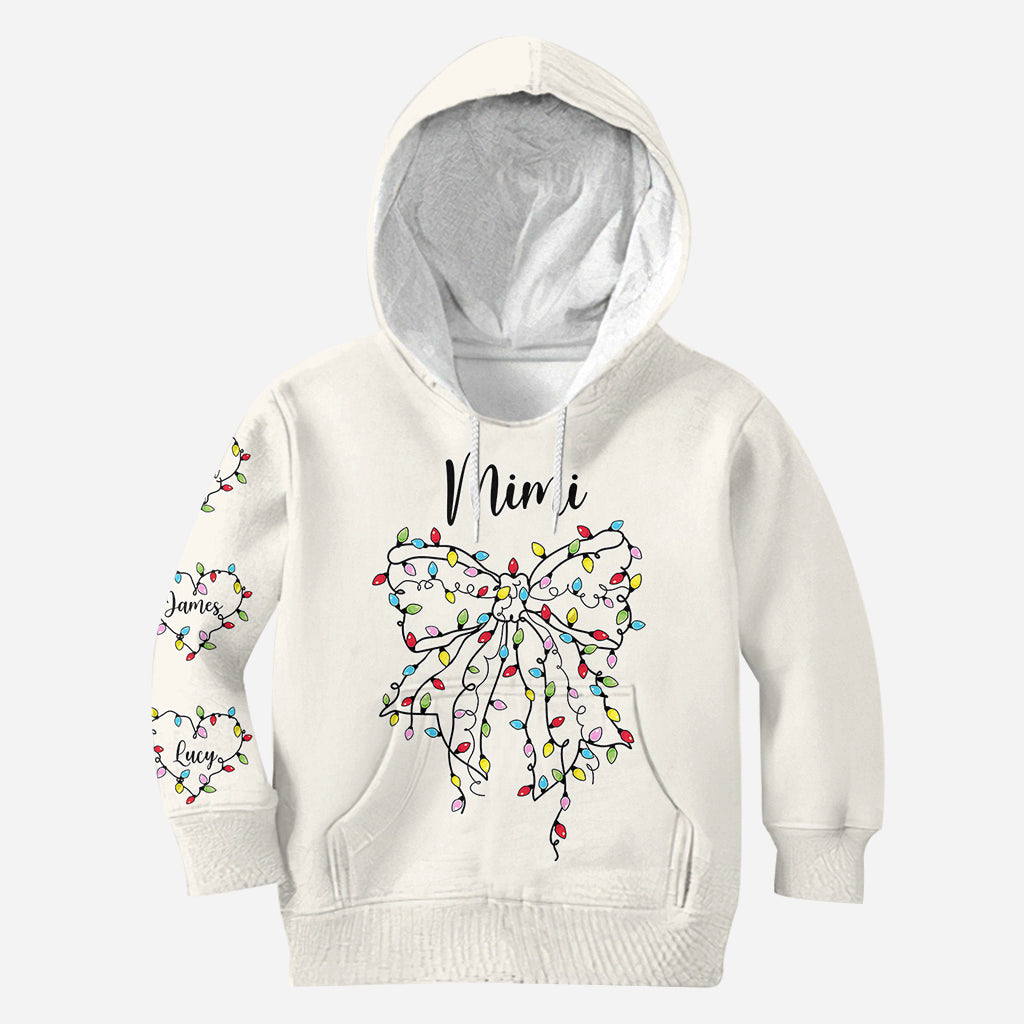 Noël de grand-mère - T-shirt personnalisé pour grand-mère