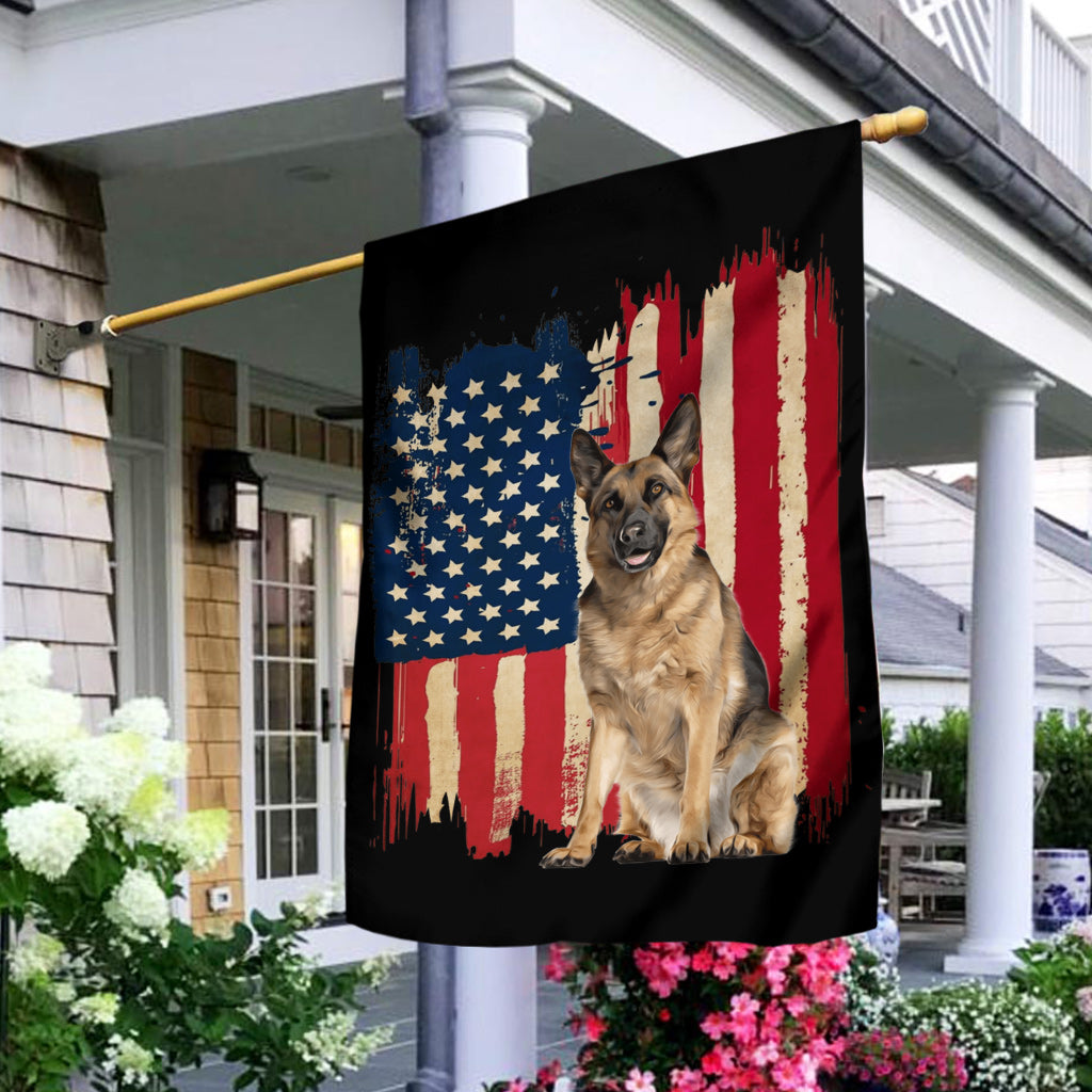 Drapeau pour chiot - Drapeau personnalisé pour niche pour chien