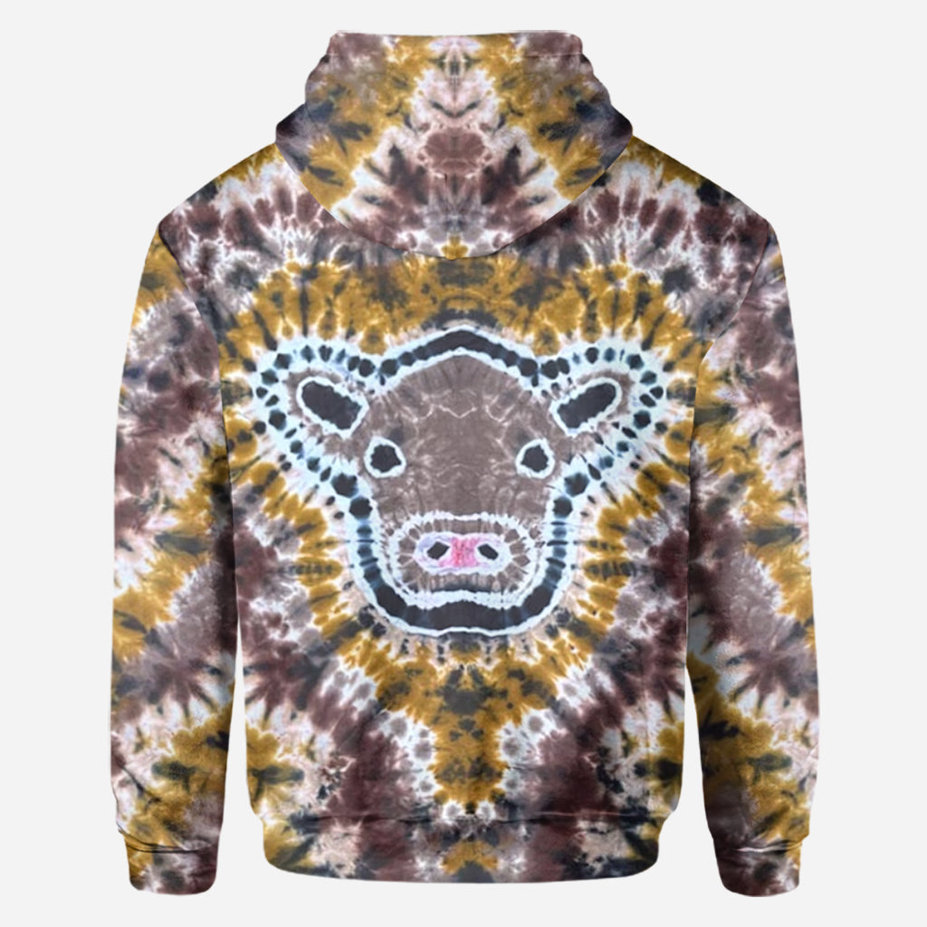 T-shirt personnalisé vache colorée - Vache intégrale