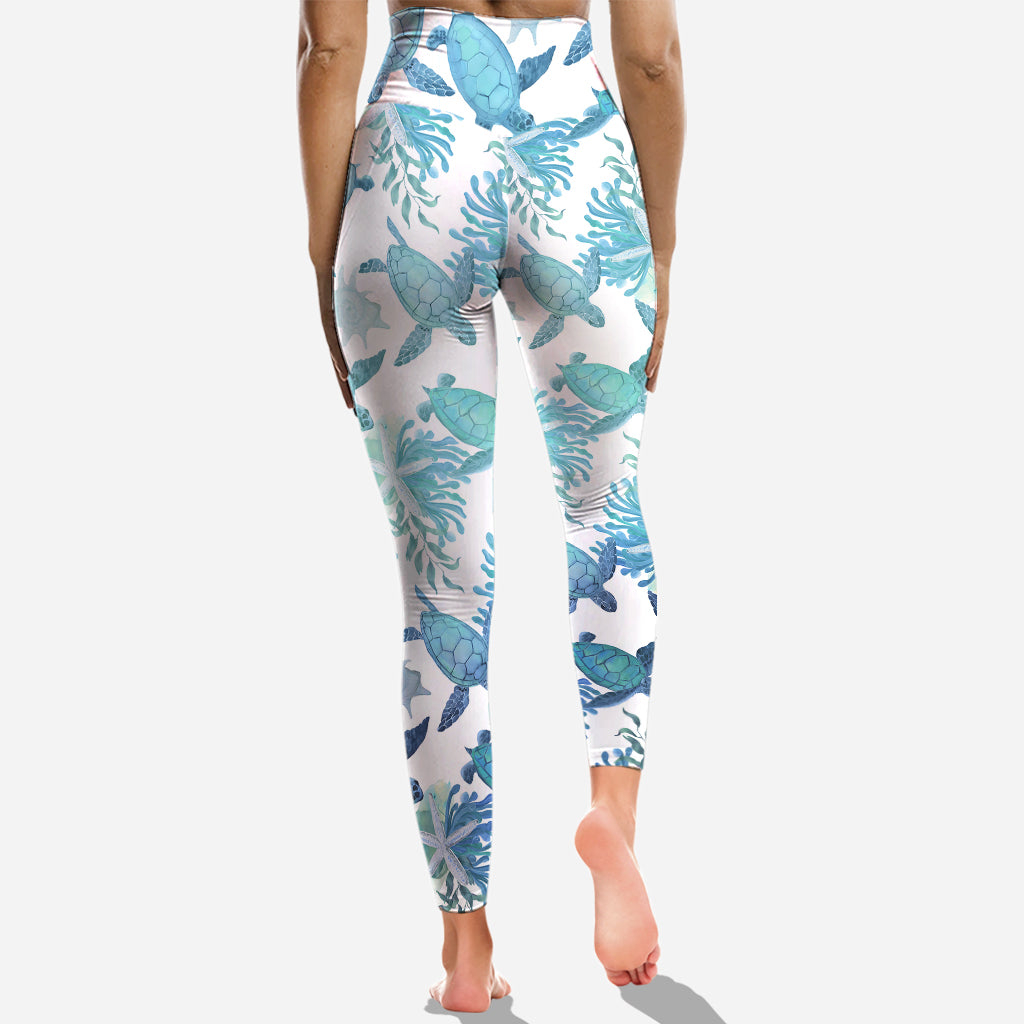 Always Salty - Débardeur et legging personnalisés à croix de tortue