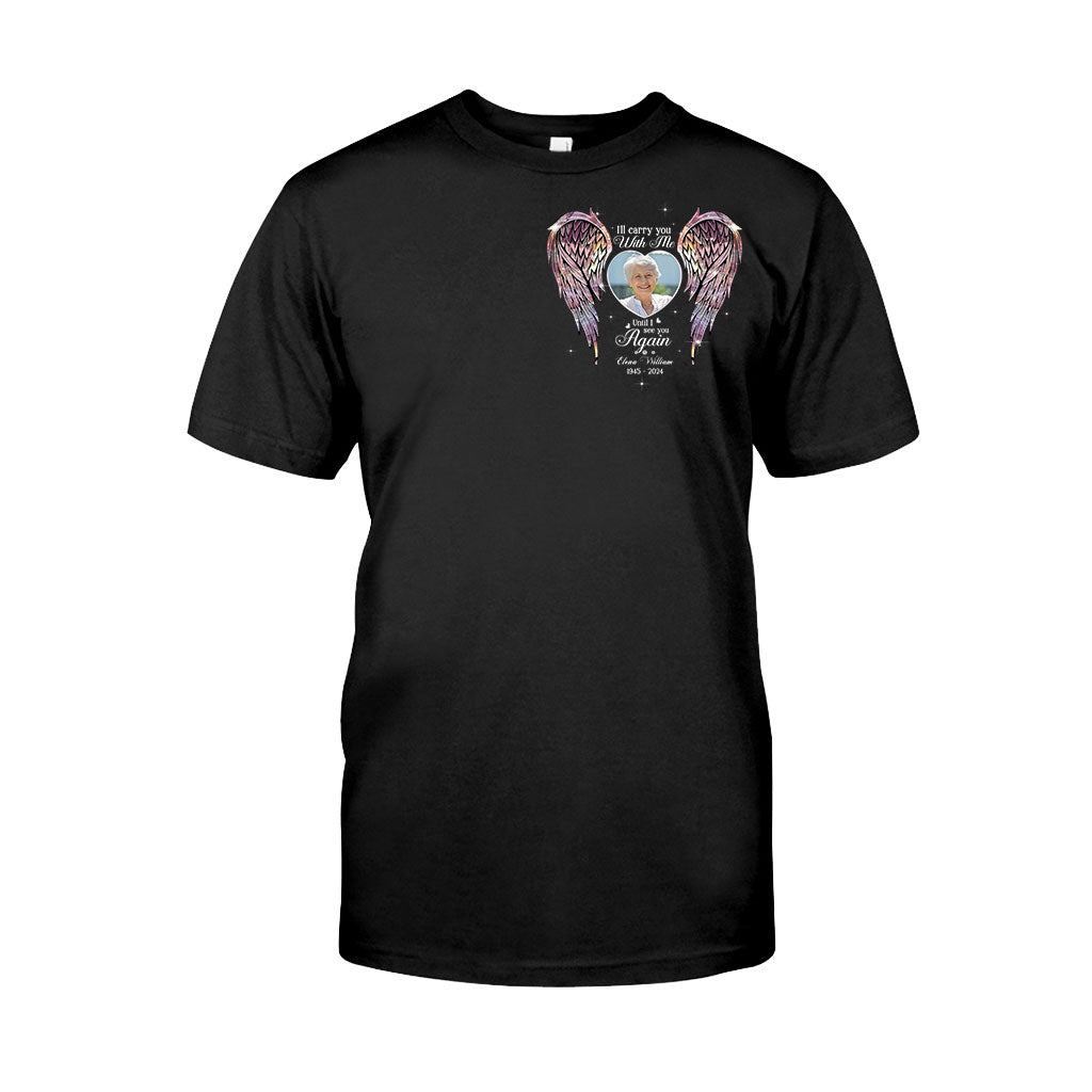 Ailes commémoratives Tes ailes étaient prêtes, mais mon cœur ne l'était pas - T-shirt et sweat à capuche commémoratifs personnalisés