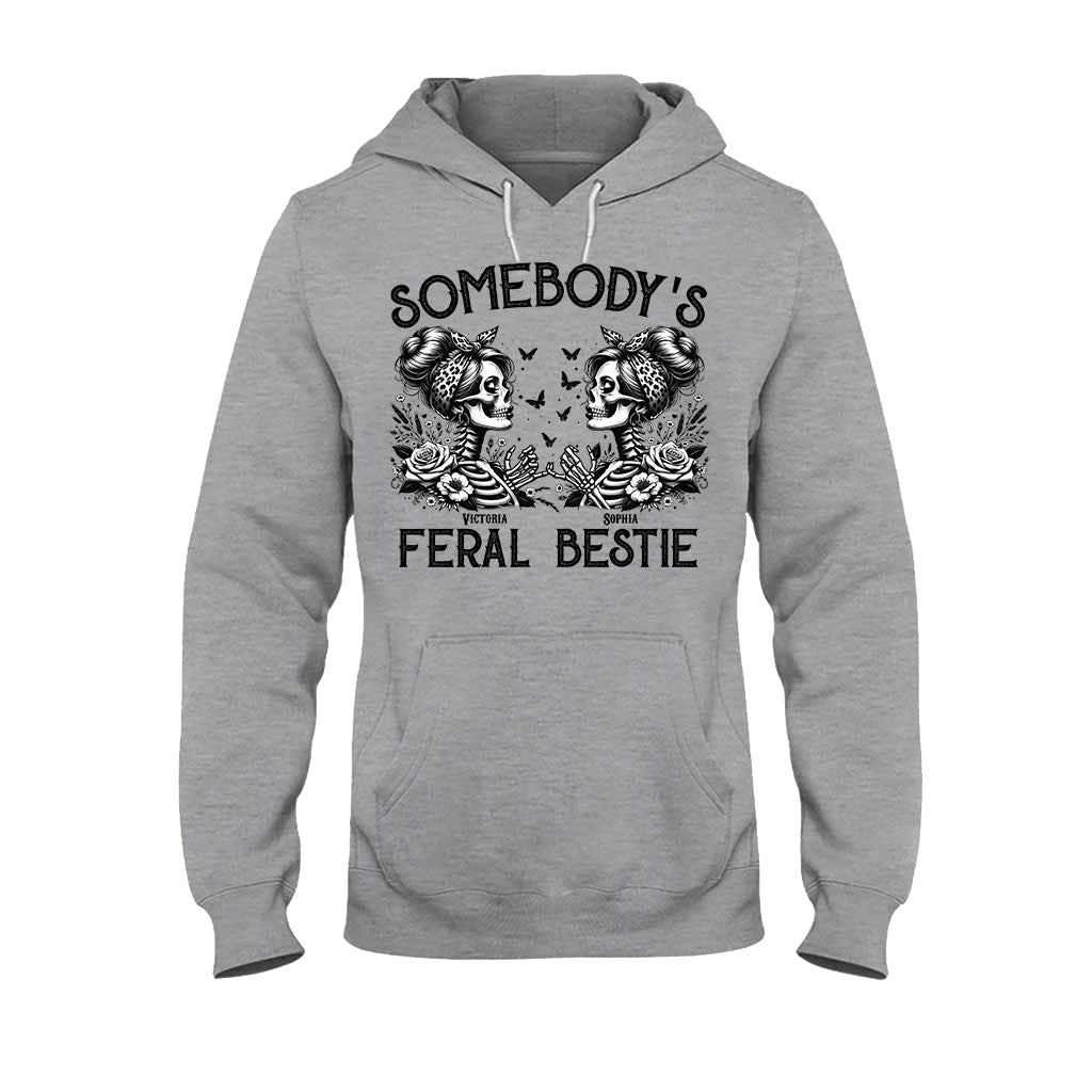 Spooky Besties Forever - Personalized Bestie T-shirt And Hoodie