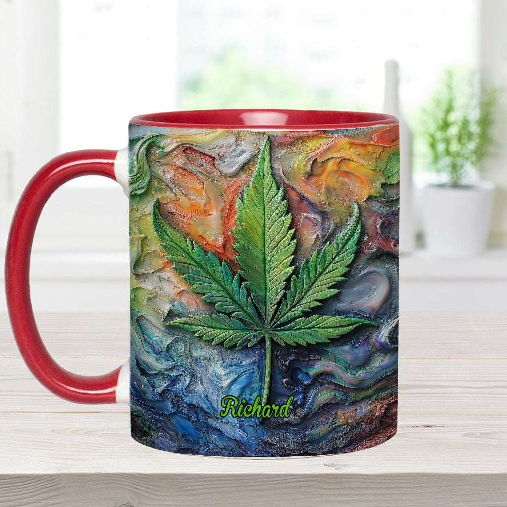 Let's Get Lit - Personalized Weed Accent Mug