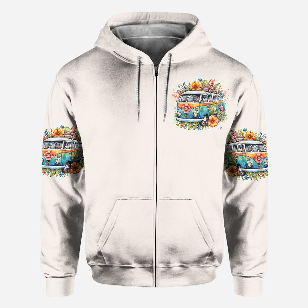 En route - T-shirt hippie personnalisé