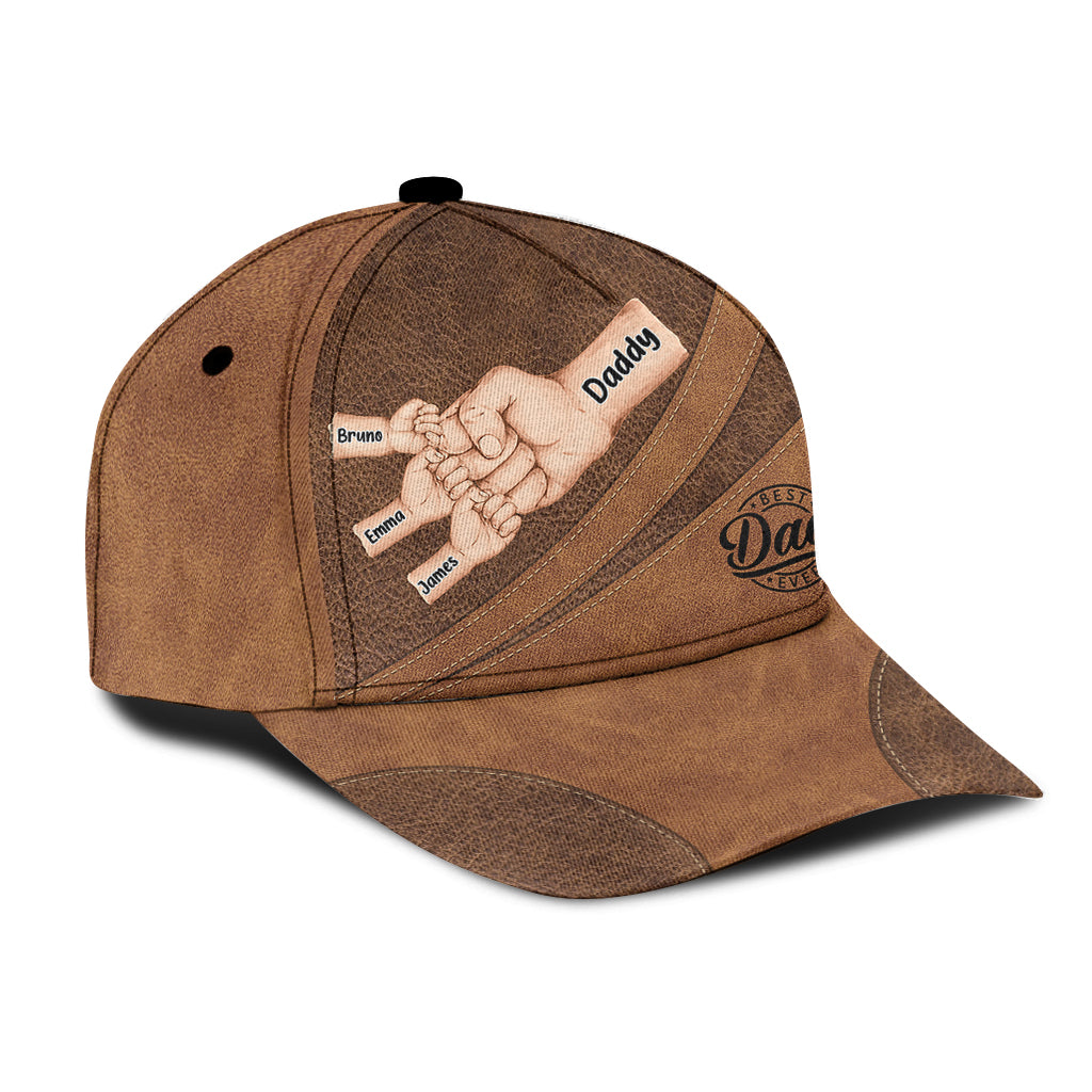 Meilleur papa du monde - Casquette classique personnalisée pour papa