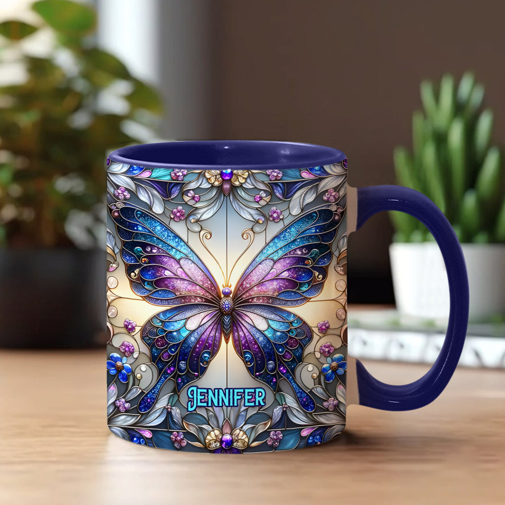 Mug personnalisé à motif papillon - Magnifique papillon