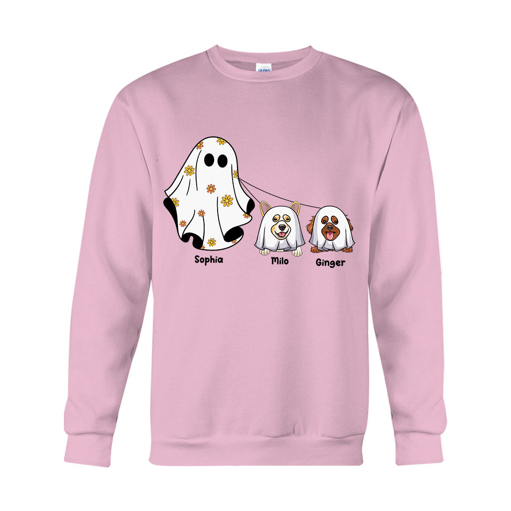 T-shirt et sweat à capuche personnalisés pour chien « Fantômes mignons »