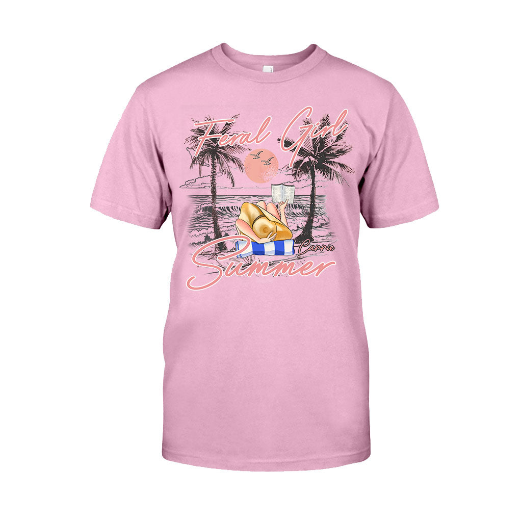Feral Girl - T-shirt et sweat à capuche personnalisés pour les amoureux de la mer
