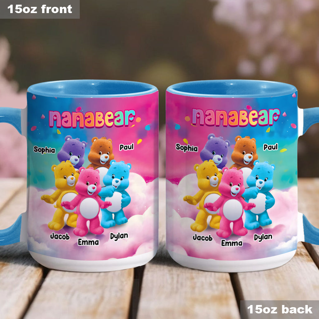 Mug personnalisé Nanabear - Accent pour grand-mère