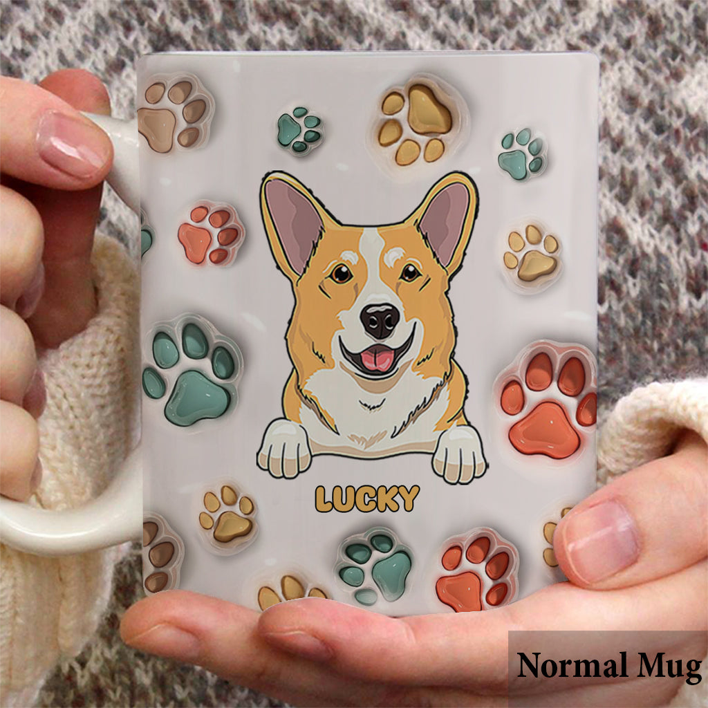 Je suis presque sûre de t'appartenir - Mug personnalisé pour chien
