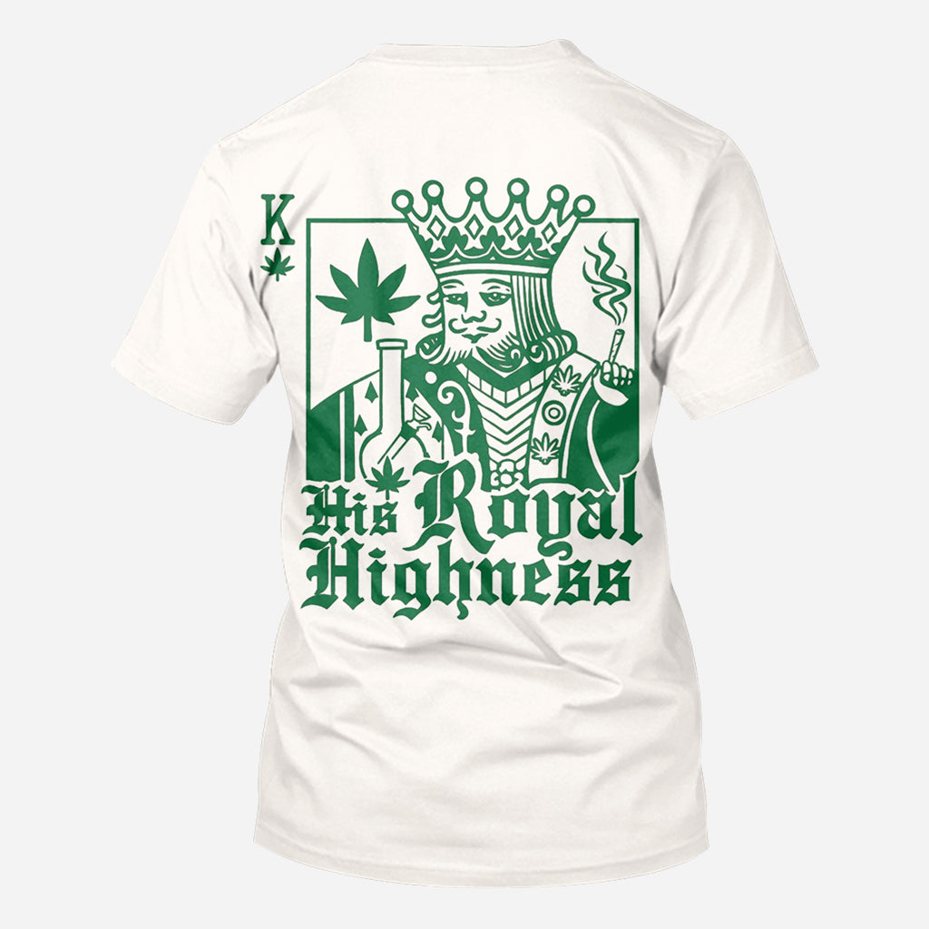 The Royal Highness - Personalized Weed All Over Shirt