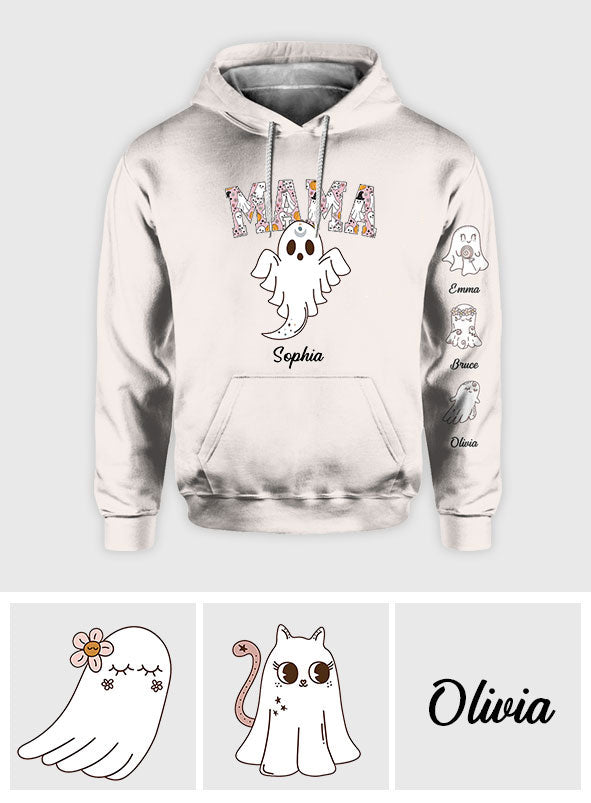 T-shirt personnalisé « Maman Effrayante » pour maman